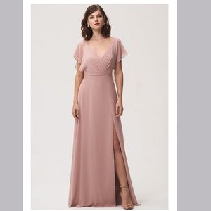 Jenny Yoo Alanna dress whipped apricot
